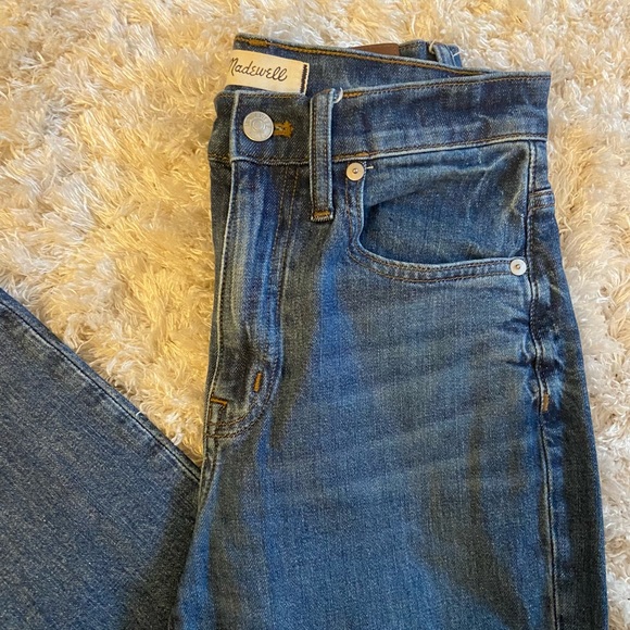 Madewell High Rise Slim Boy Jean - Picture 2 of 7